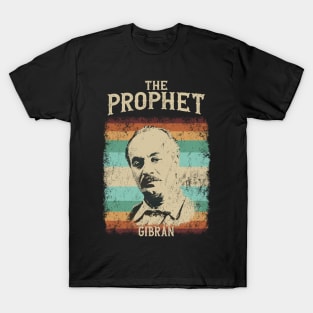 Retro Vintage Kahlil Gibran T-Shirt